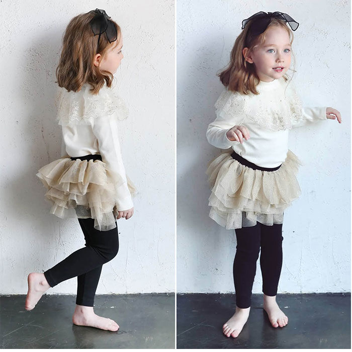 BACKYARD FAMILY「スカート キッズ 女の子 通販 スカートパンツ 64042302 スカッツ レギンス付きスカート」|その他|