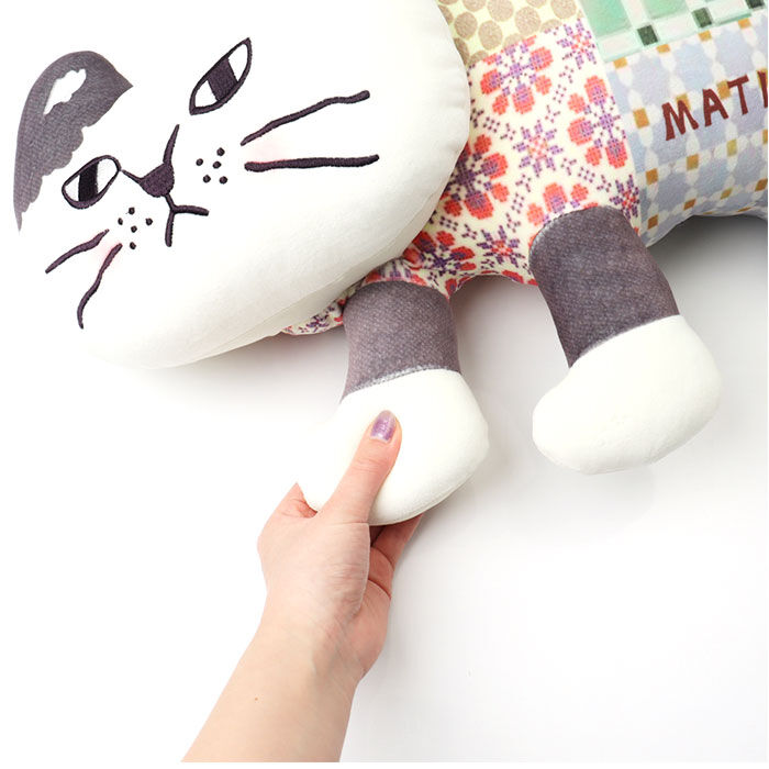 BACKYARD FAMILY「クッション ぬいぐるみ 通販 ぬいぐるみクッション 抱き枕 ネコ 猫 かわいい おしゃれ 柔らかい」|その他|