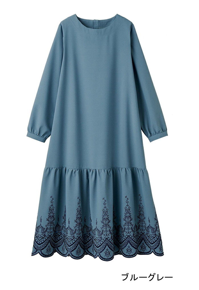 BACKYARD FAMILY「ワンピース 刺繍 レディース 961723 通販 ワンピ レディースワンピース 刺繍ワンピース」|ワンピース|