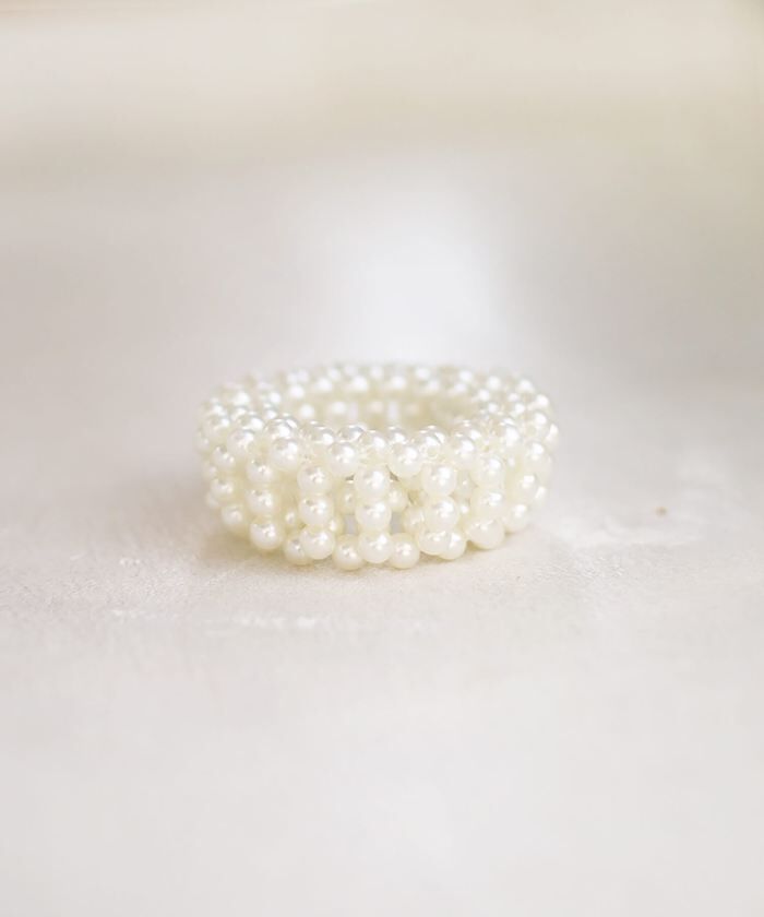 BACKYARD FAMILY「Rora シュシュ キッズ 通販 パールシュシュ＆ブレスレット 髪飾り ブレスレット ヘアゴム」|その他|