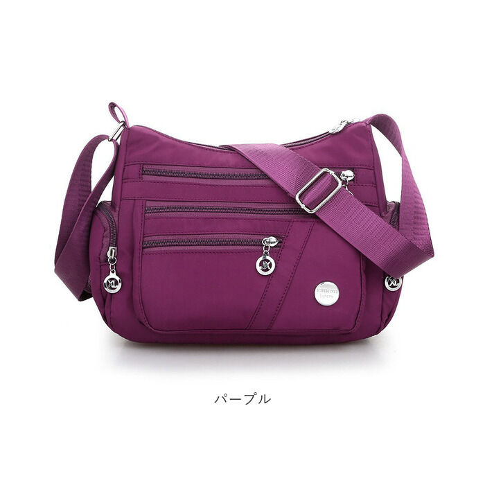 BACKYARD FAMILY「ショルダーバッグ レディース 通販 おしゃれ ナイロン 生地 斜めがけ 軽量 シンプル 無地」|ショルダー・メッセンジャー|