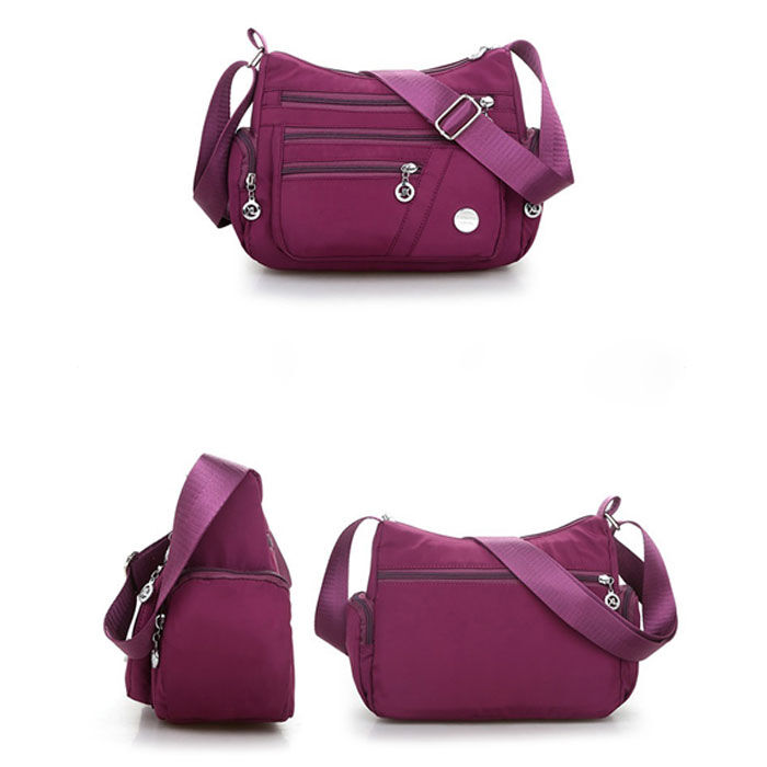 BACKYARD FAMILY「ショルダーバッグ レディース 通販 おしゃれ ナイロン 生地 斜めがけ 軽量 シンプル 無地」|ショルダー・メッセンジャー|