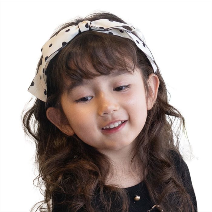 BACKYARD FAMILY「Rora カチューシャ キッズ 通販 プティ ドット 髪飾り 髪留め 髪どめ ヘアアクセサリー」|その他|