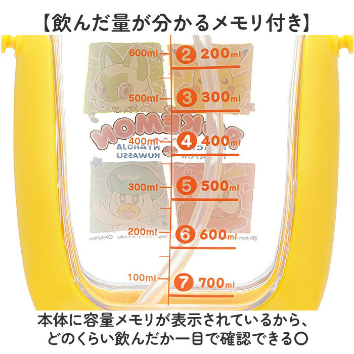BACKYARD FAMILY「スケーター 水筒 通販 ワンプッシュ ストローボトル キャラクター ストロー付き水筒 ボトル」|食器・キッチングッズ|