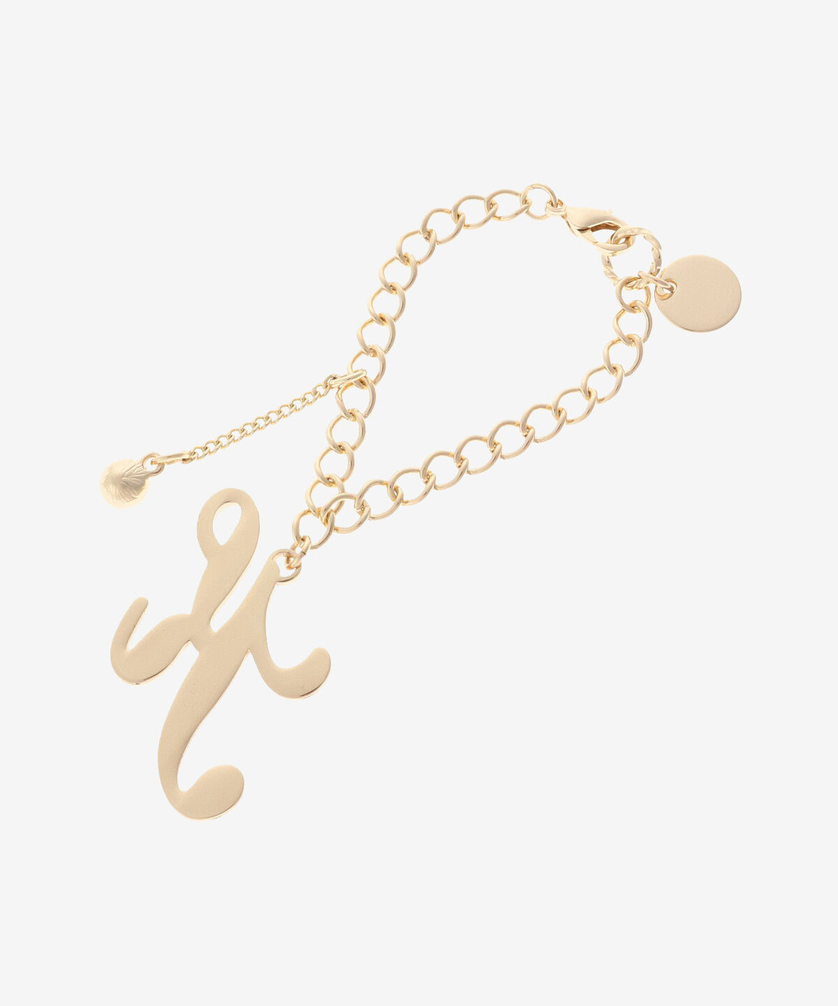 Samantha Vega「シンプルイニシャルチャーム(K)」|チャーム・キーホルダー|