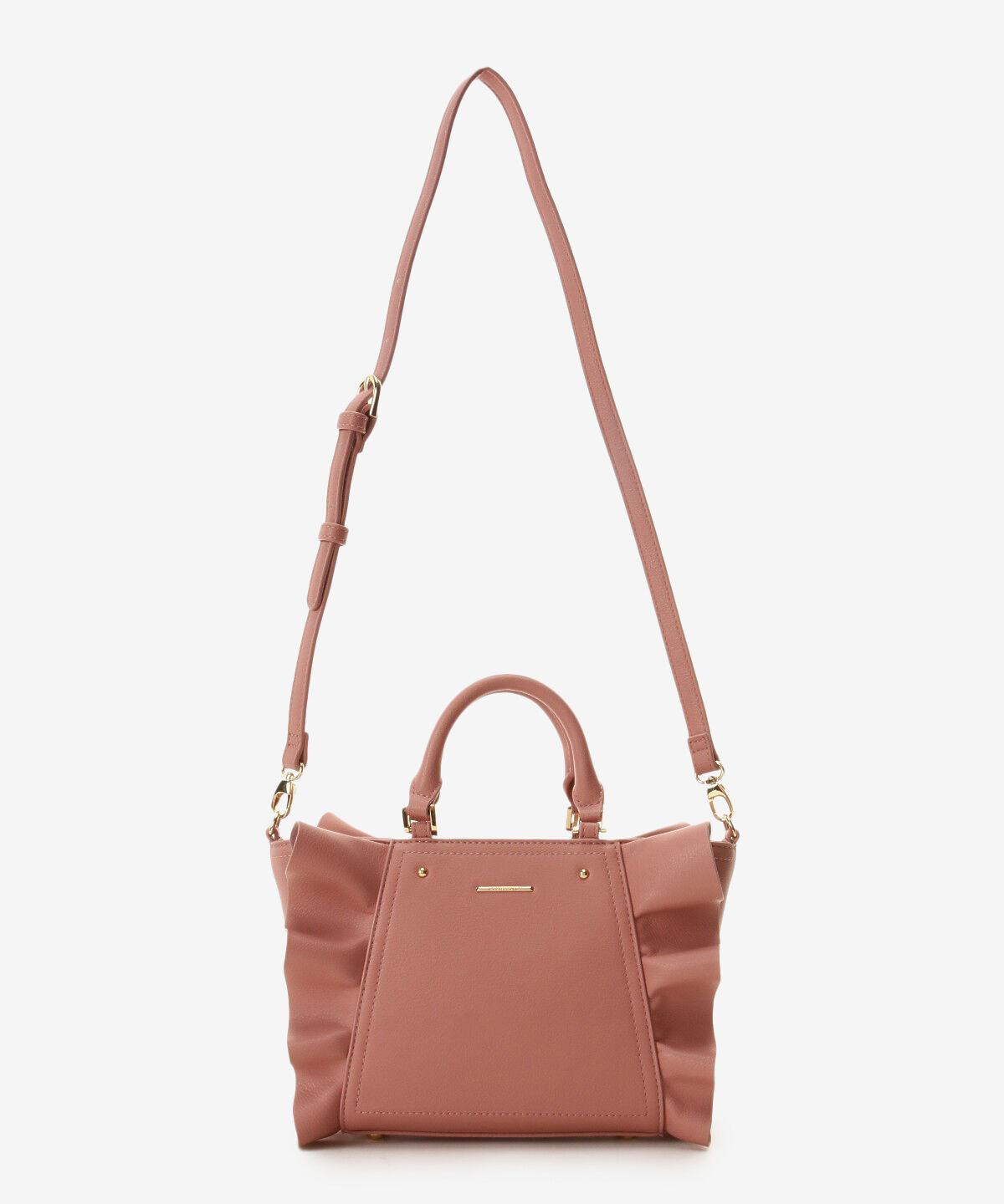 Samantha Vega「ハートポーチ付フリルトート」|ハンドバッグ|