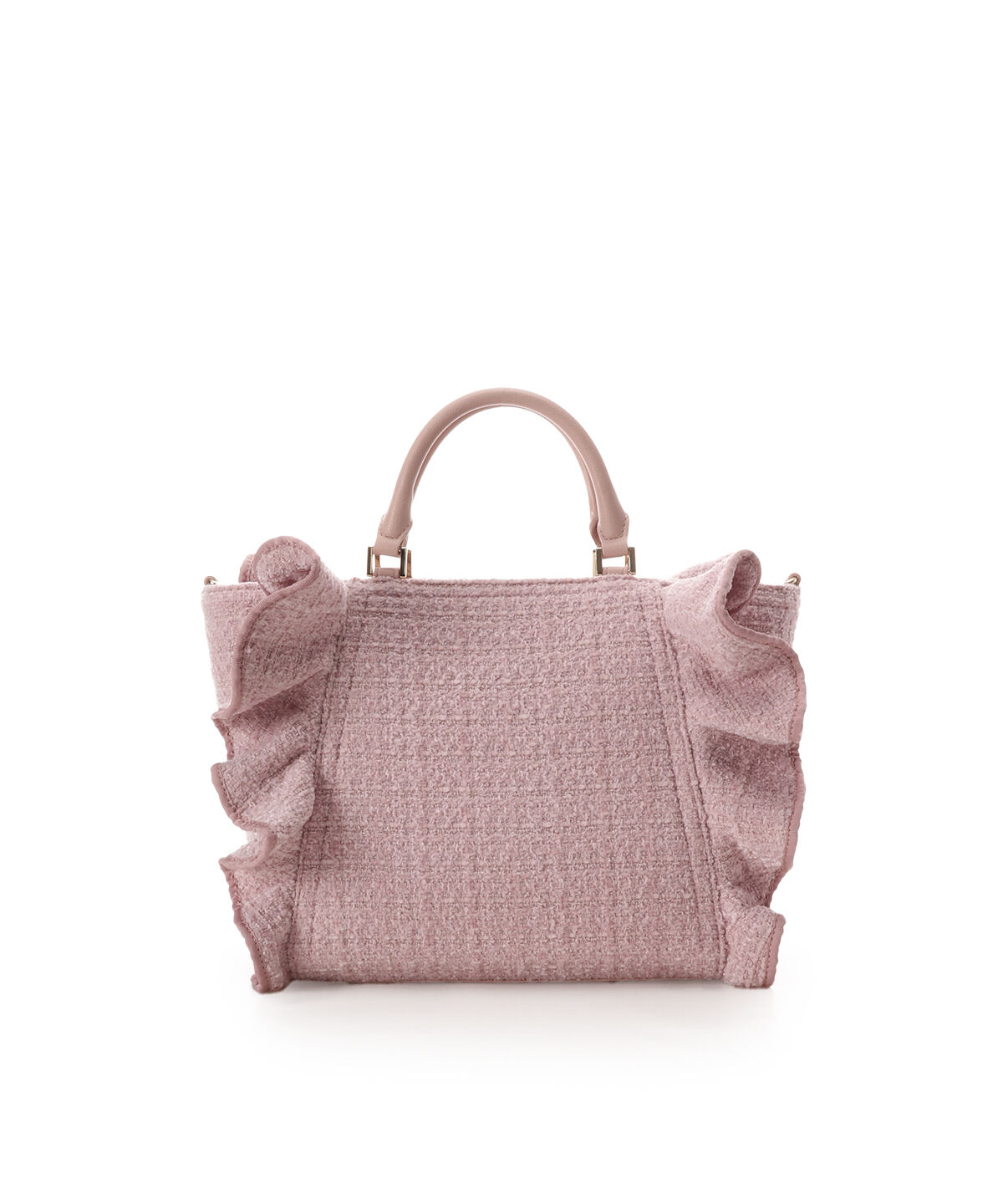 Samantha Vega「ツイードフリルハンドバッグ（大）」|ハンドバッグ|