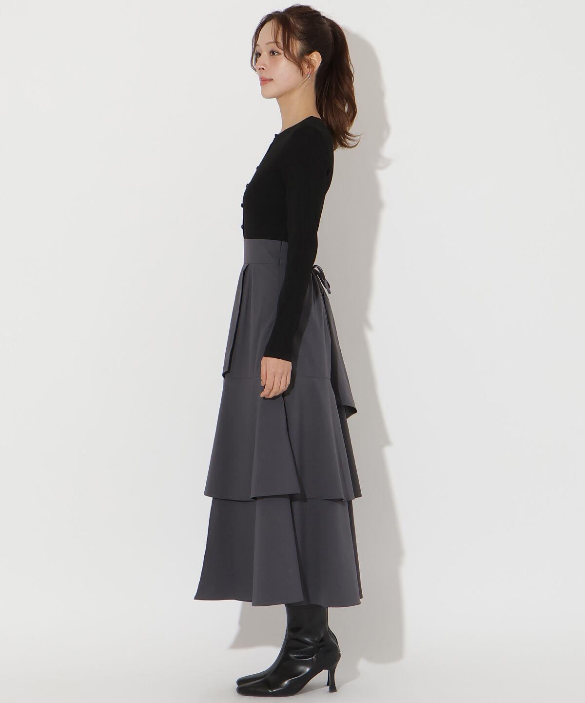 アンドクチュール「イレギュラーヘムドッキングワンピース」|ワンピース|