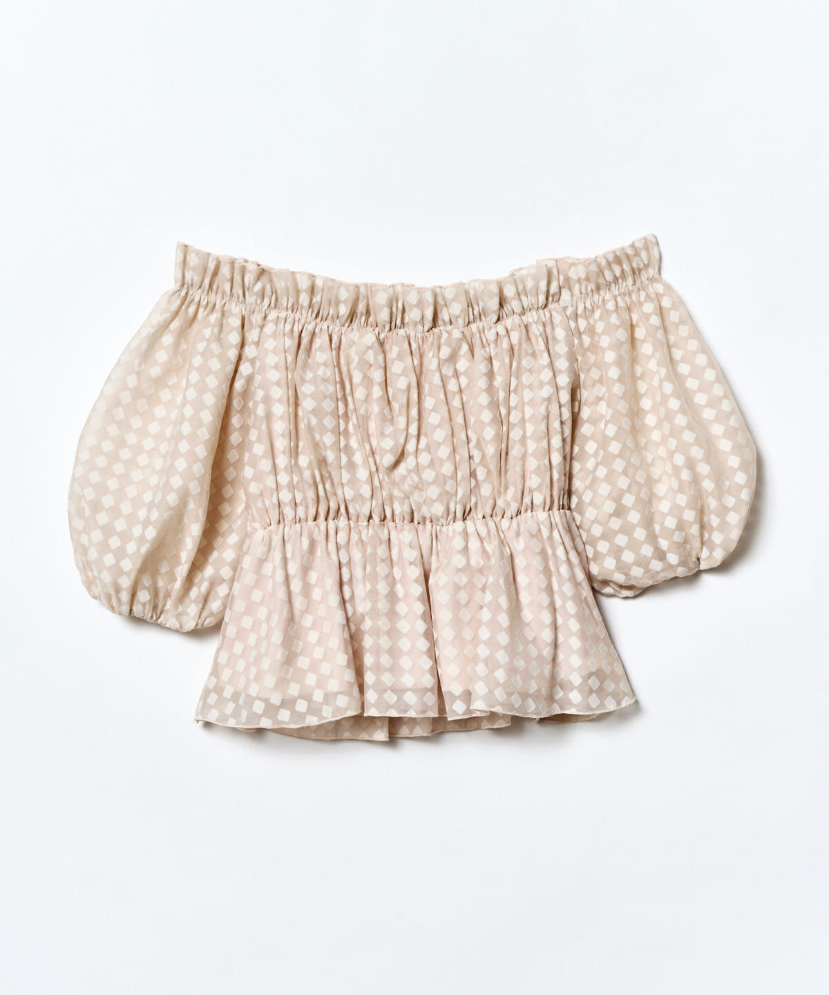 REDYAZEL「シアーギャザートップス」|シャツ・ブラウス|