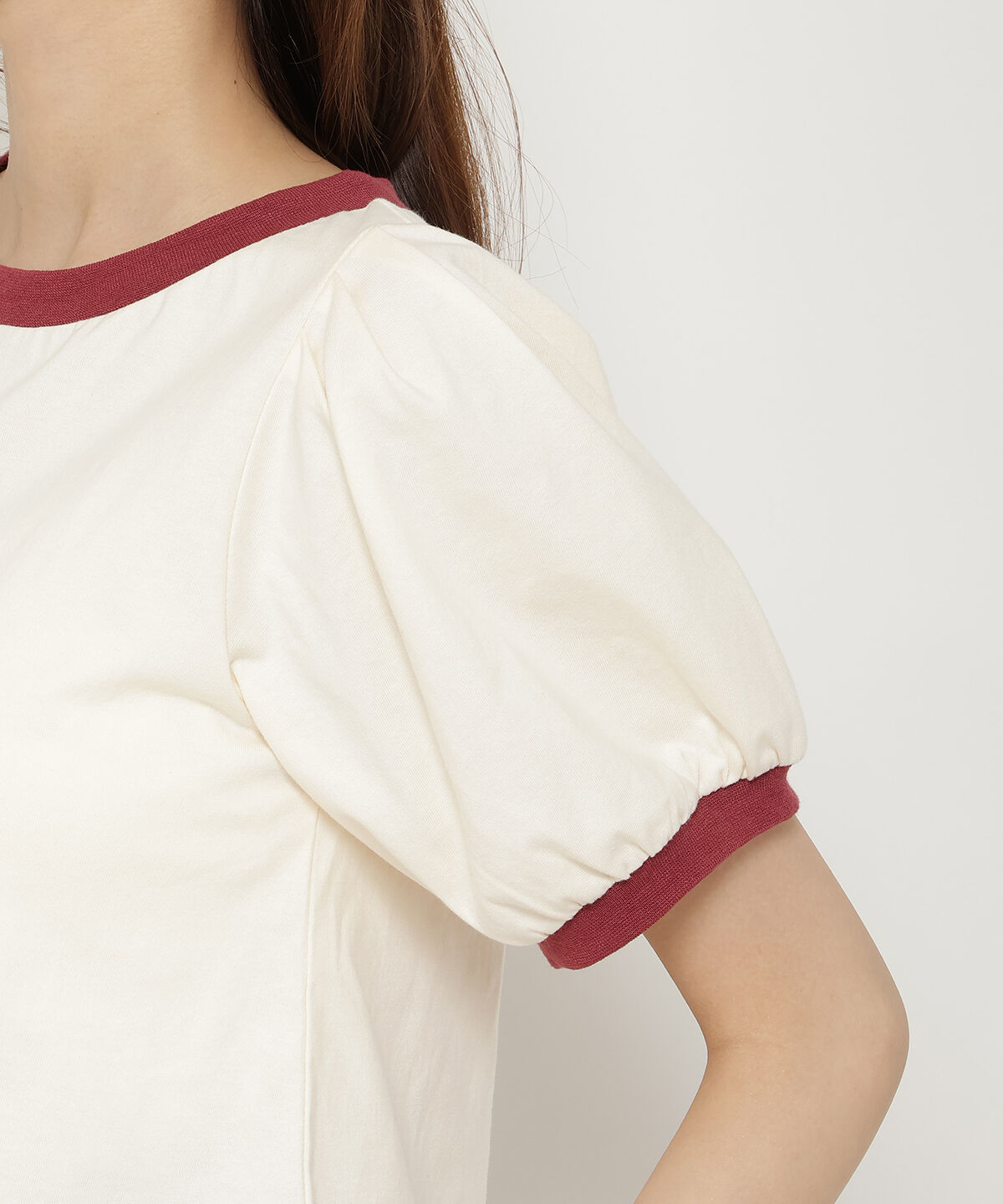  「ミッキー&ミニー / トラベルデザイン リンガーTシャツ」|Tシャツ・カットソー|