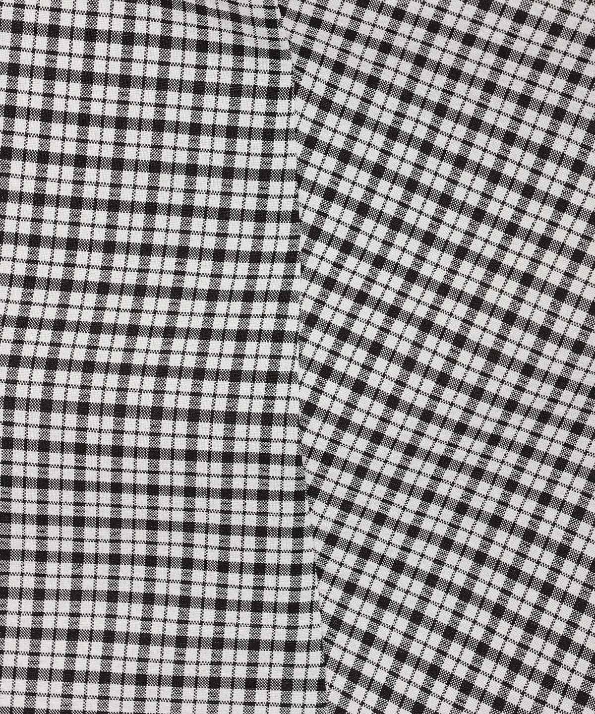 WILLSELECTION「ギャザー切替ギンガムフレアスカート」|フレア|