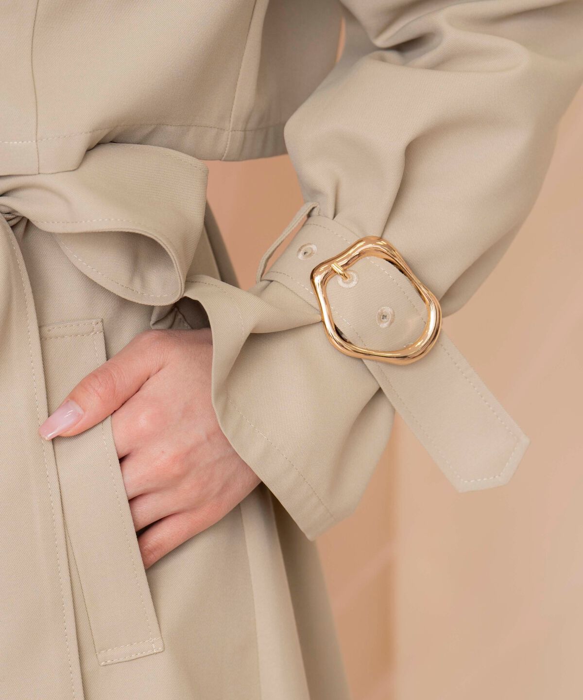 WILLSELECTION「メタリックボタン3WAYトレンチコート」|トレンチコート|