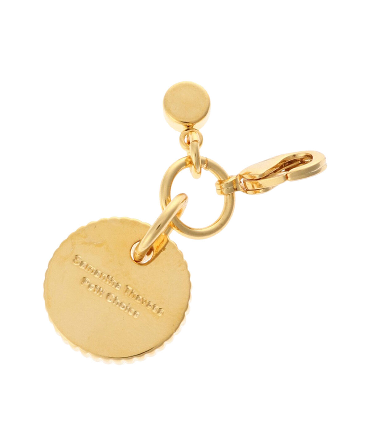 Samantha Thavasa Petit Choice「シンプルイニシャルチャーム Ｑ」|チャーム・キーホルダー|