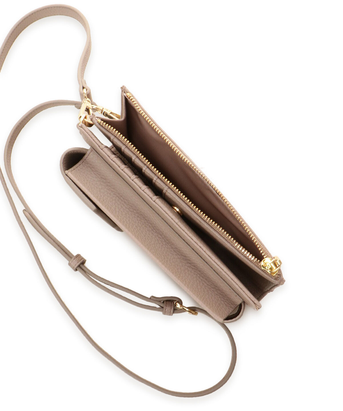 Samantha Thavasa Petit Choice「ウェーブフラップスマホショルダー」|ショルダー・メッセンジャー|