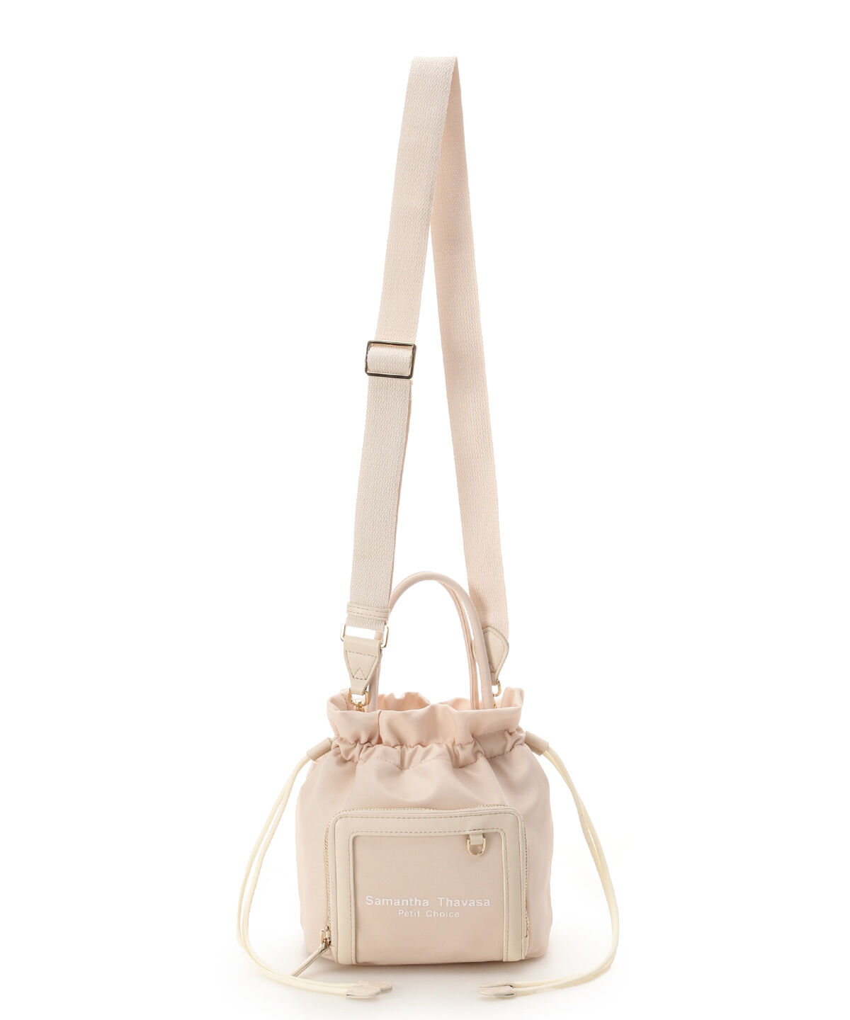 Samantha Thavasa Petit Choice「カジュアル巾着 ショルダーバッグ」|ショルダー・メッセンジャー|