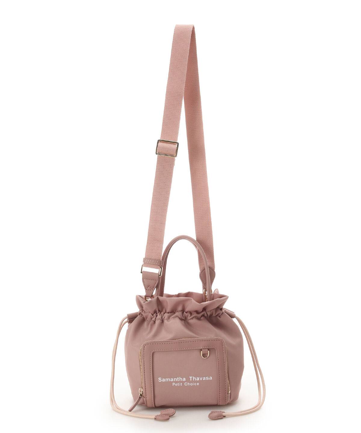 Samantha Thavasa Petit Choice「カジュアル巾着 ショルダーバッグ」|ショルダー・メッセンジャー|