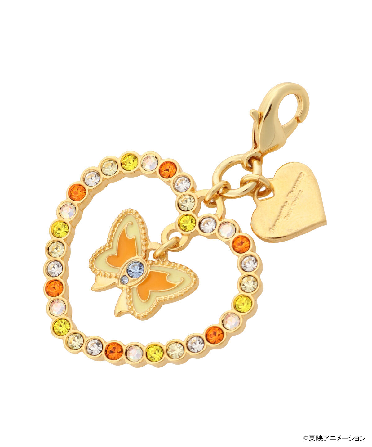 Samantha Thavasa Petit Choice「『Yes！プリキュア５GoGo！』コレクション ファスナーチャーム」|チャーム・キーホルダー|イエロー