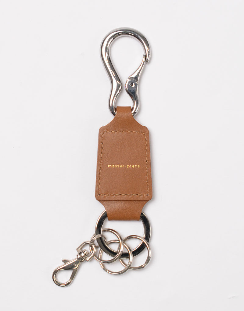 master-piece「Gloss キーホルダー」|その他|キャメ