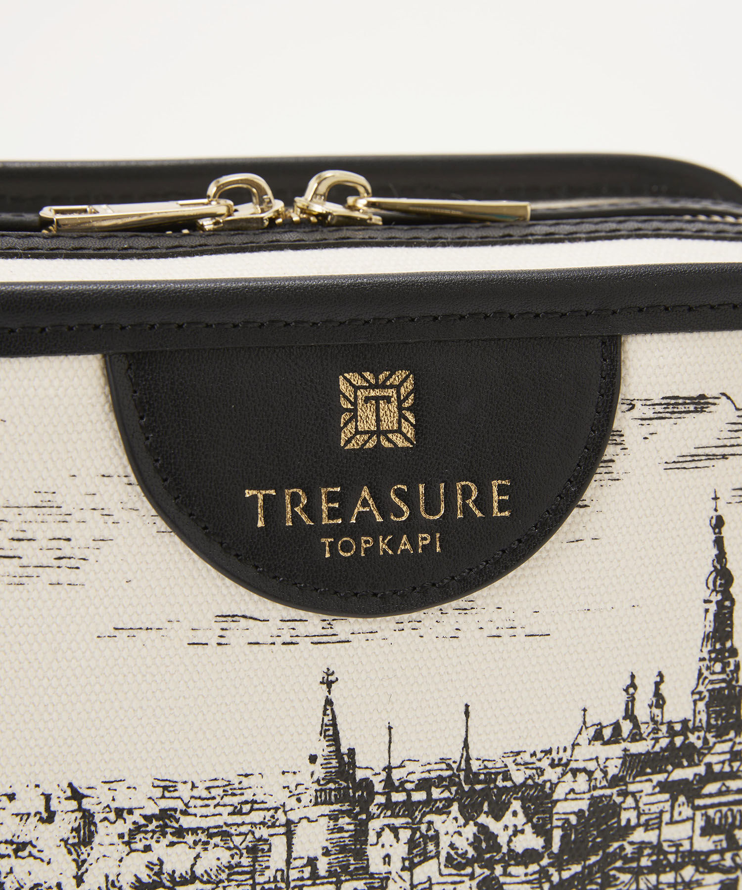 TOPKAPI TREASURE「【TREASURE TOPKAPI】キャンバス プリント ワンハンドル ショルダーバッグ」|ショルダー・メッセンジャー|