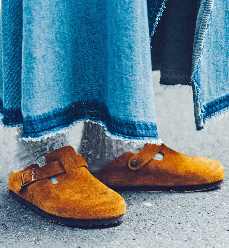 BIRKENSTOCK「【ビルケンシュトック】ボストン ソフトフットベッド/ミンク/クロッグ メンズ レディース」|サンダル|