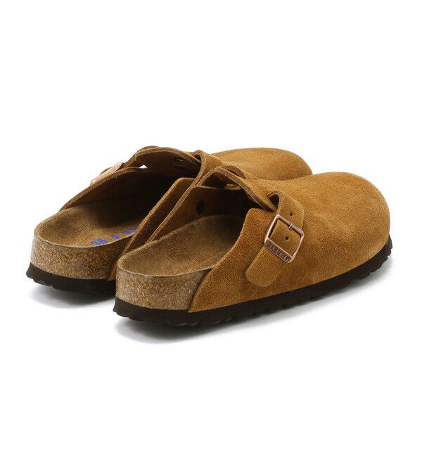 BIRKENSTOCK「【ビルケンシュトック】ボストン ソフトフットベッド/ミンク/クロッグ メンズ レディース」|サンダル|