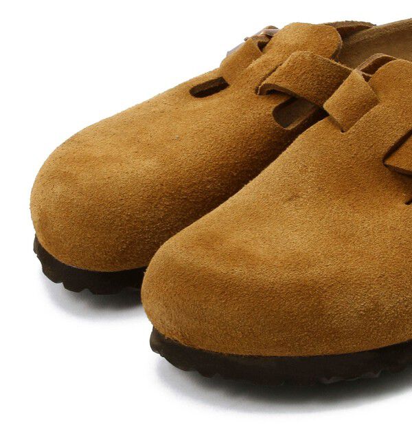 BIRKENSTOCK「【ビルケンシュトック】ボストン ソフトフットベッド/ミンク/クロッグ メンズ レディース」|サンダル|