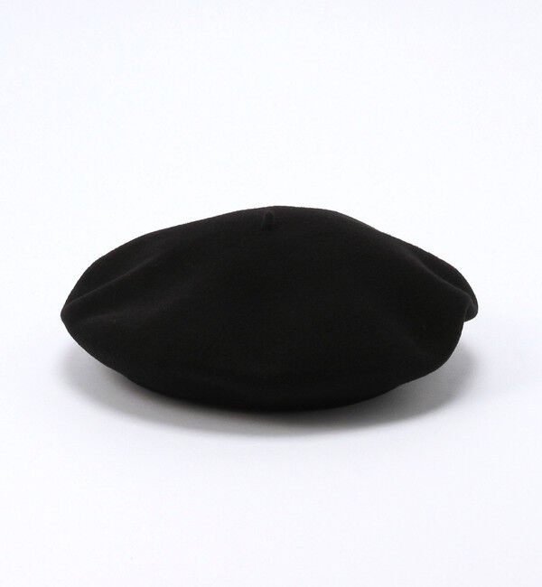 LAULHERE「【ロレール】カンパン 10型/ブラック ウール/ベレー メンズ レディース/CAMPAN」|ハンチング・ベレー帽|