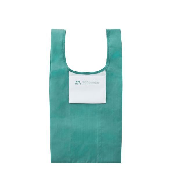 BRUNO「ポケッタブルエコバッグS」|トートバッグ|グリーン