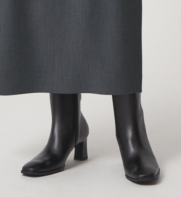ODETTE E ODILE「スクエアプレーン ショートブーツ60&uarr;」|ショートブーツ|