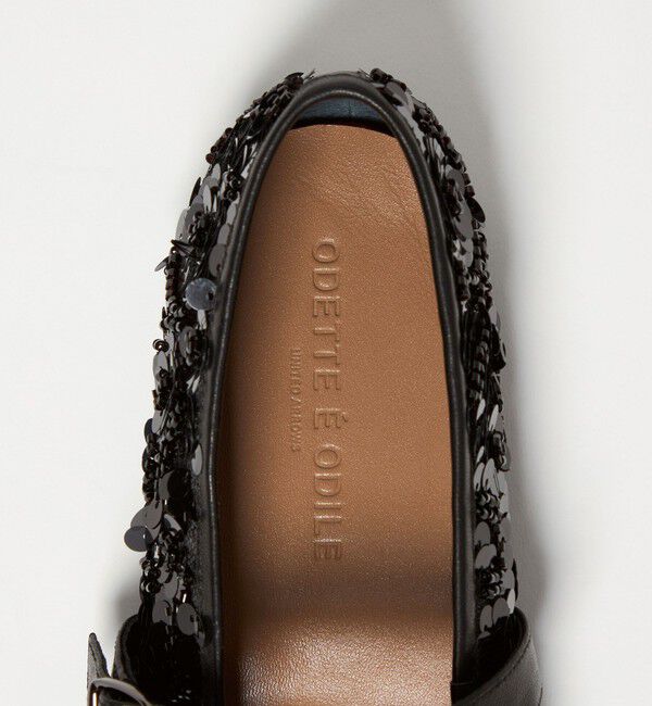 ODETTE E ODILE「メリージェーンスパンコール フラット10&uarr;」|パンプス|