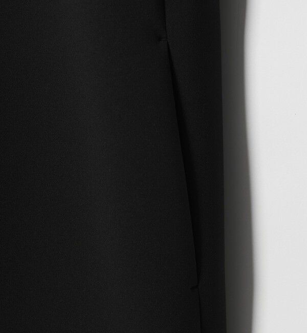 UNITED ARROWS「SPONGY Aライン ミドルコート」|ノーカラーコート|