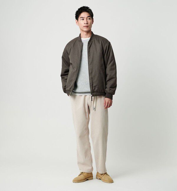 UNITED ARROWS green label relaxing「パデッド リバーシブル ジップ ブルゾン」|ブルゾン・スタジャン|