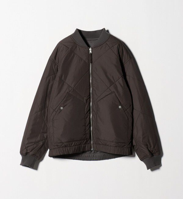 UNITED ARROWS green label relaxing「パデッド リバーシブル ジップ ブルゾン」|ブルゾン・スタジャン|