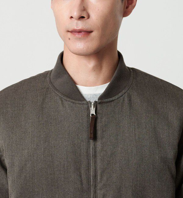 UNITED ARROWS green label relaxing「パデッド リバーシブル ジップ ブルゾン」|ブルゾン・スタジャン|