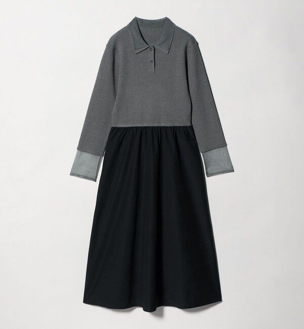 UNITED ARROWS green label relaxing「ポロニット ドッキング ワンピース」|ワンピース|