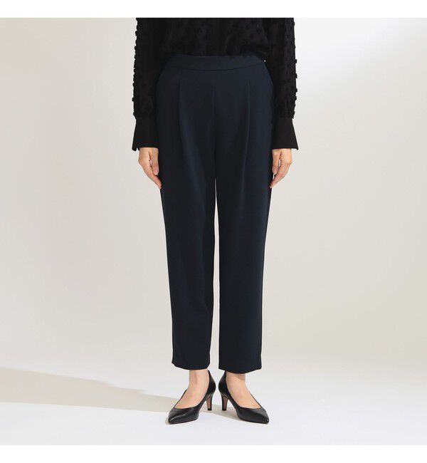 Demi-Luxe BEAMS 「トリアセ 1タック パンツ＊」|スラックス|