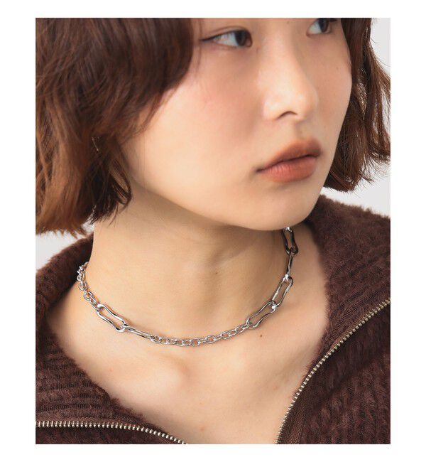 Ray BEAMS 「ニュアンス チェーン ネックレス」|ネックレス|SILVER