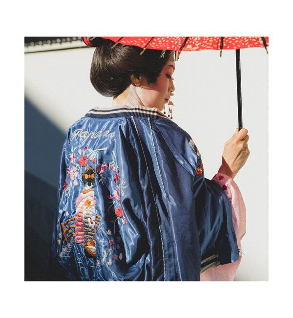 BEAMSBOY「【別注】テーラー東洋 / SUKA 舞妓」|ブルゾン・スタジャン|