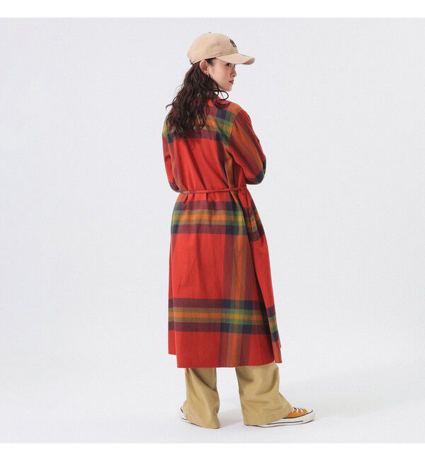 BEAMSBOY「ビッグ タータン ワンピース」|ワンピース|