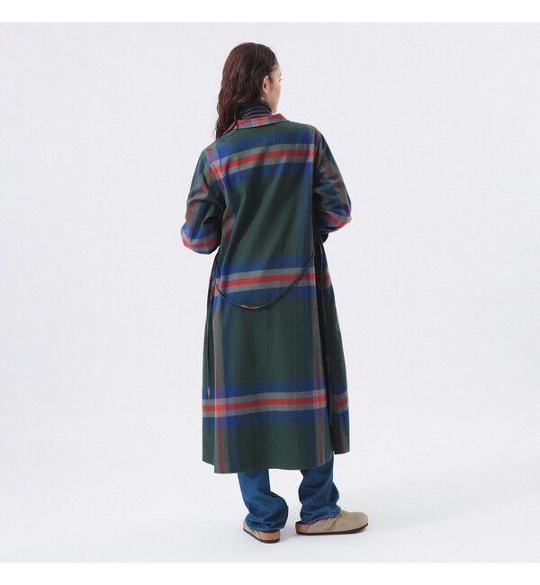 BEAMSBOY「ビッグ タータン ワンピース」|ワンピース|