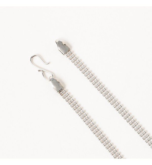 Ray BEAMS 「フラット ボールチェーン ネックレス」|ネックレス|