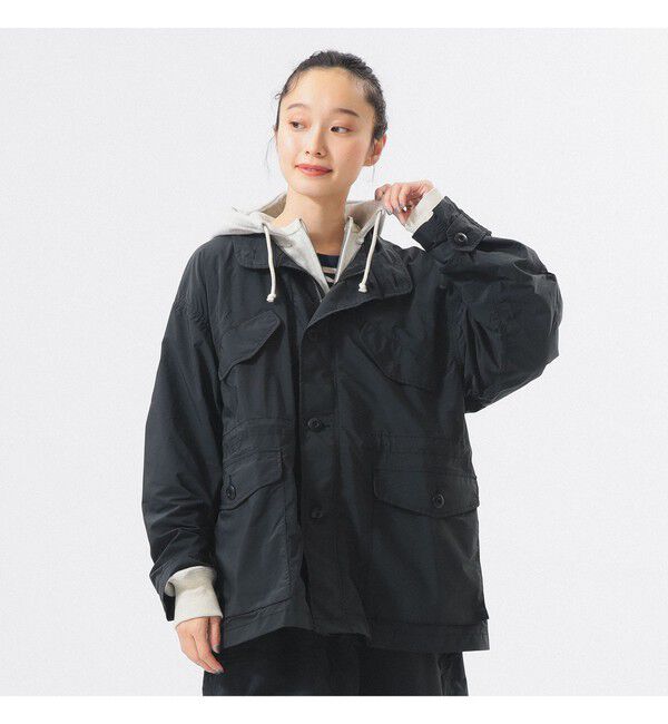 BEAMSBOY「ソロテックス ミリタリー ブルゾン」|ブルゾン・スタジャン|BLACK