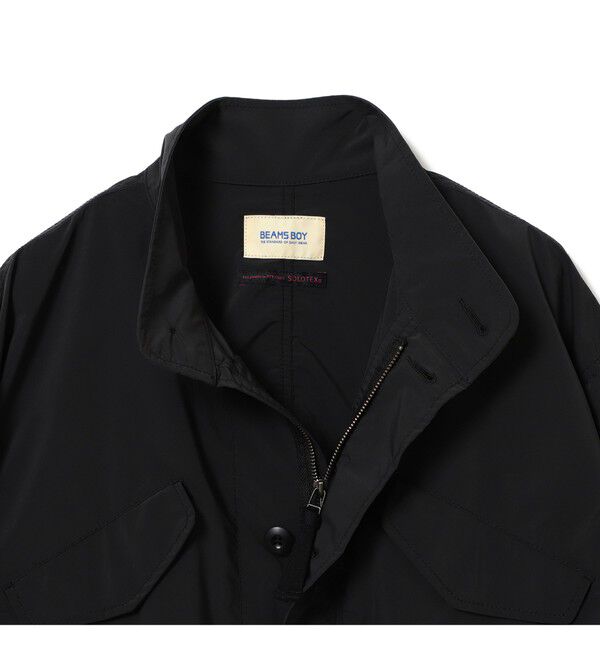 BEAMSBOY「ソロテックス ミリタリー ブルゾン」|ブルゾン・スタジャン|