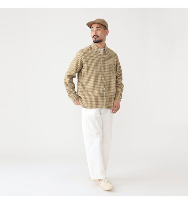 BEAMS PLUS「Open B.D. Panama Check Double Face」|シャツ・ブラウス|