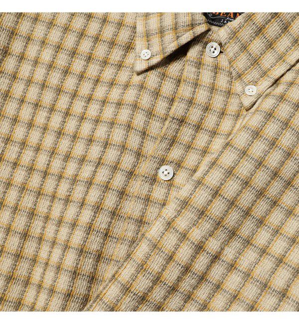 BEAMS PLUS「Open B.D. Panama Check Double Face」|シャツ・ブラウス|