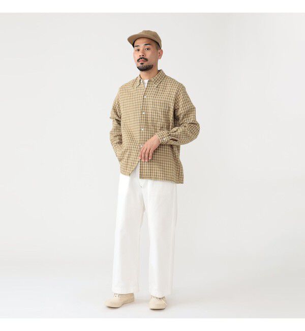 BEAMS PLUS「Open B.D. Panama Check Double Face」|シャツ・ブラウス|