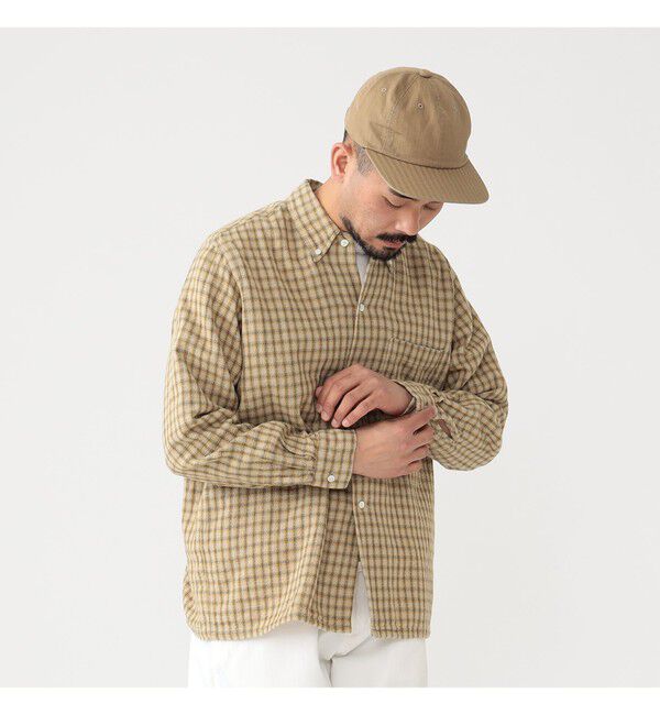 BEAMS PLUS「Open B.D. Panama Check Double Face」|シャツ・ブラウス|