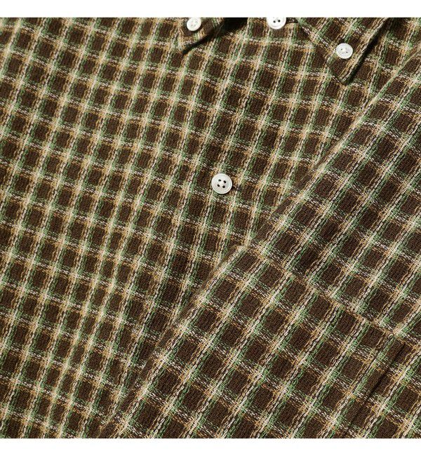 BEAMS PLUS「Open B.D. Panama Check Double Face」|シャツ・ブラウス|