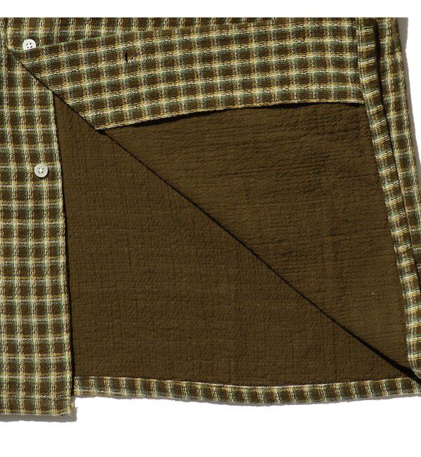BEAMS PLUS「Open B.D. Panama Check Double Face」|シャツ・ブラウス|