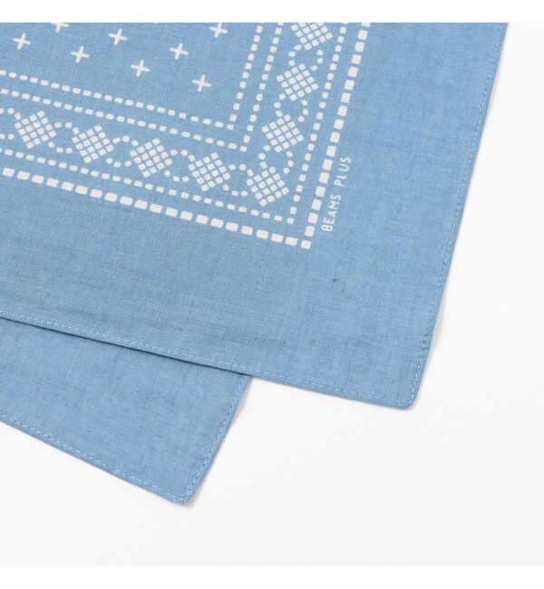 BEAMS PLUS「Bandana Discharge Printing」|バンダナ・スカーフ|